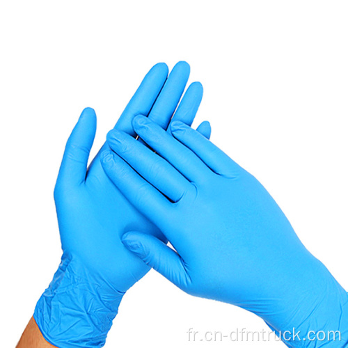 Gants médicaux jetables en nitrile sans poudre